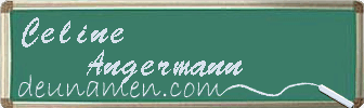 Celine Angermann Visitenkarte